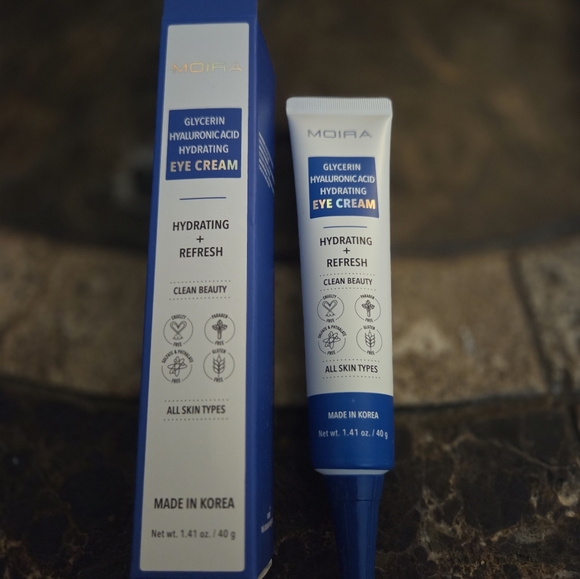 NEW MOIRA Glycerin Hyaluronic Acid Hydrating Eye Cream 1.41oz Korean - Picture 4 of 4